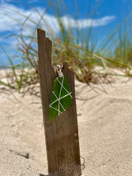 Emerald Coast Sea Glass Necklace