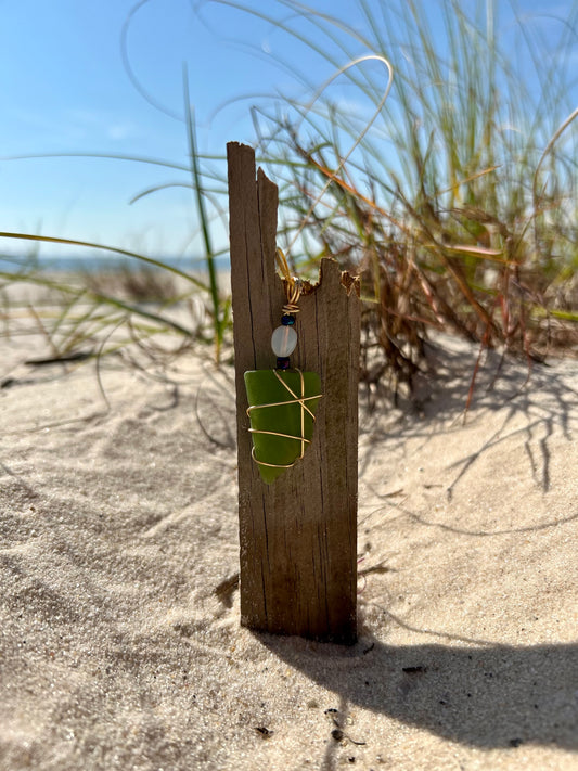 Coastal Envy Sea Glass Necklace