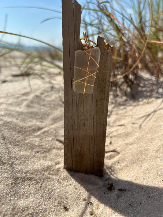 Sandy Shores Sea glass Necklace